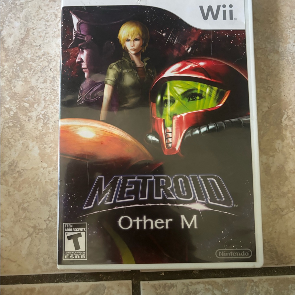 Nintendo Red and Black Metroid Other M Video Game